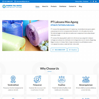 Website Pabrik Tali Rafia PT Laksana Mas Agung Website Pabrik Tali Rafia PT Laksana Mas Agung